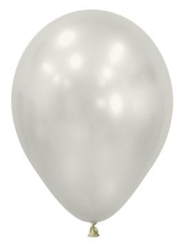 em Silk Oyster bijeli lateks baloni, 30 cm, 50 kom.