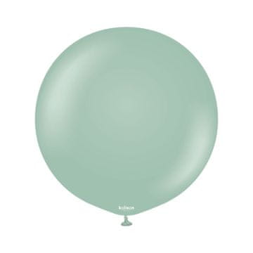 Retro Winter Green lateks baloni, zeleni, 60 cm, 2 kom.