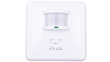 Kanlux Marid JQ-L PIR senzor pokreta 40-500W IP20 ugradbeni domet do 12m 150 stupnjeva 3-2000 lx 30-90dB bijela 08910