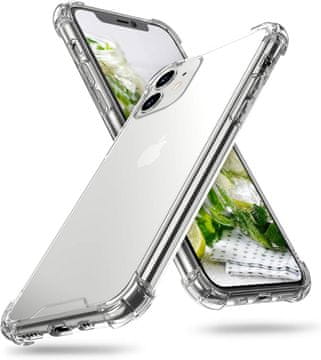 Silikonska futrola za Apple iPhone 13 s prozirnom poleđinom, 6,1 inča.