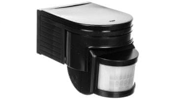 Kanlux slick JQ-L-B PIR senzor pokreta 1200W IP44 ugradbeni domet do 12m 160°/20° 3-2000 lx crni 08391