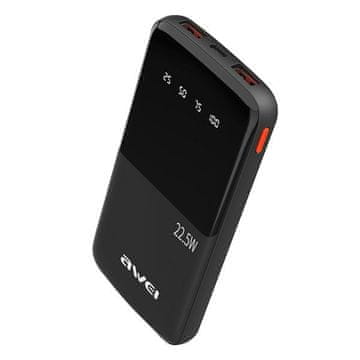Awei PowerBank 10000mAh 22,5W crni