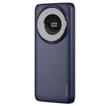 USAMS Powerbank PB62 10000mAh 20W QC3.0+PD Magnetski bežični brzi punjač plavo/plavo 10KCD17104 (US-CD171)