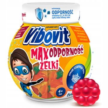 Teva Vibovit Max Immunity želei od bazge 50 komada