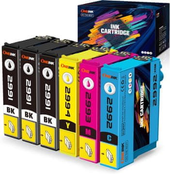 6x tinta ZA epson 29XL XP-235 XP-245 XP-247 XP-255 XP-257 XP-332 XP-335