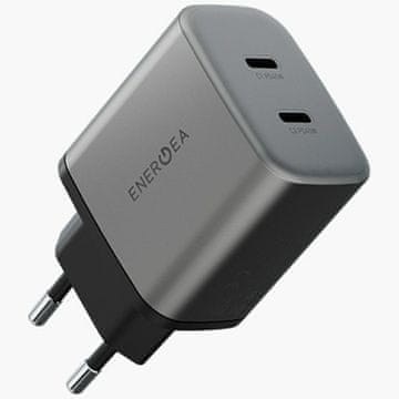 1 to 3 Energea Ampcharge Gan45 2Xusb-C Pd Pps Qc3.0 45W Ac Punjač