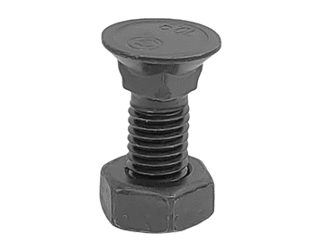 Vijak pluga s maticom M1x25