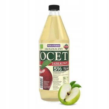 JABUČNI OCAT 5% NEFILTRIRANI ORGANSKI 750 ml -