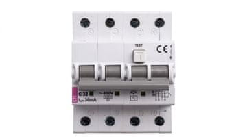 Diferencijalni prekidač 4P 32A C 0,03A tip AC KZS-4M 002174027