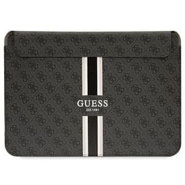 Guess Guess 4G Printed Stripes futrola za 16" prijenosno računalo - crna