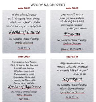 Graviranje metalne pločice s vašim vlastitim tekstom