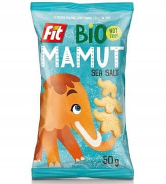 Fit Bio Mamut kukuruzni čips s morskom soli 50 g