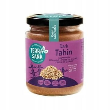 TerraSana TAMNI TAHINI (PASTA OD SEZAMATA) ORGANSKI 250 g -