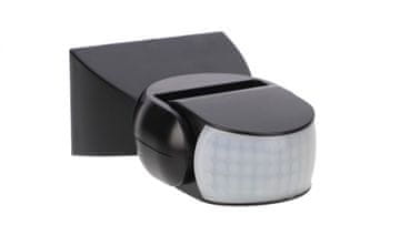Senzor pokreta 360/180 stupnjeva, 2 senzora, IP65, 1200 W, crni, 5 godina jamstva, OR-CR-254/B