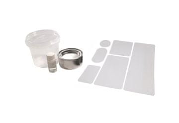 Ljepilo za PVC set za popravak + 6 prozirnih zakrpa za madrac za bazen