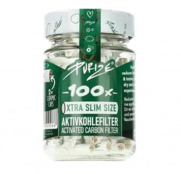 Purize Extra Slim White filteri, 100 kom. u staklenci