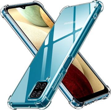 Futrola za Samsung Galaxy A12 prozirna tvrda stražnja maska s mekim okvirom