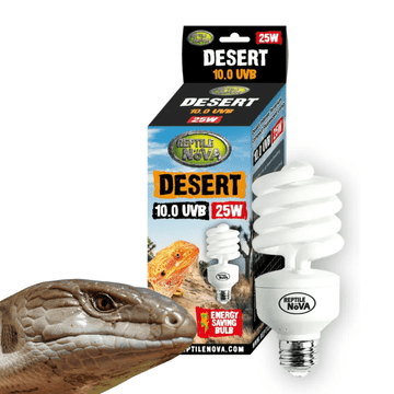 10.0 UVB 25W - Fluorescentna lampa za pustinjske i stepske gmazove | UVA + UVB