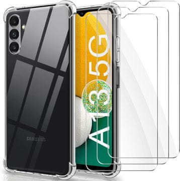 Futrola za Samsung Galaxy A13 5G od kaljenog stakla, 3 komada