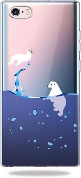 Silikonska maskica za Samsung Galaxy S10, šarena stražnja strana, bijela, MEDVJEDIĆ