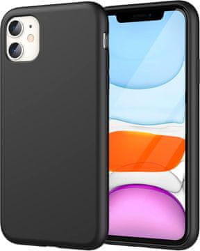 Futrola za Apple iPhone 11 6.1" crna silikonska čvrsta A2111