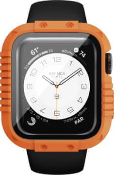 Futrola za Apple Watch 4/5/6/SE 44 mm ojačana narančasta