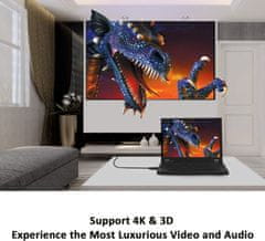 3x HDMI kabel 4K 60Hz 1,8 m + set kutnih adaptera od 90° i 270°