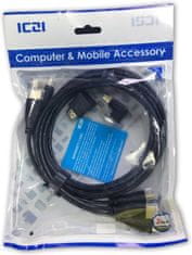 3x HDMI kabel 4K 60Hz 1,8 m + set kutnih adaptera od 90° i 270°