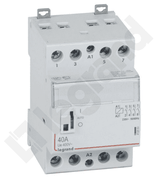 LEGRAND Modularni kontaktor 40A 4Z 0R 230V AC SM340 /s manipulatorom/ 412553