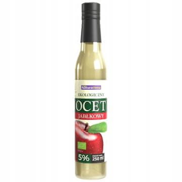 JABUČNI OCAT 5% NEFILTRIRAN ORGANSKI 250 ml -
