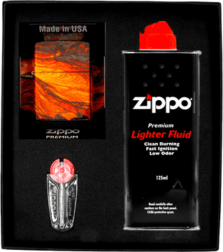 Komplet ZIPPO upaljač LAVA FLOW Poklon br. 1