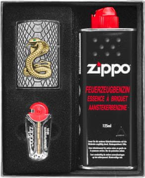 Set upaljača ZIPPO COBRA NEW poklon No1