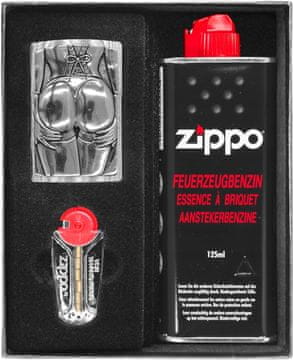 ZIPPO set upaljača STOCKING GIRL TRICK, poklon set No1
