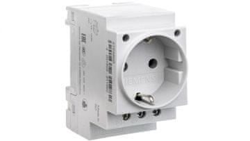 Siemens Modularna utičnica 2P+Z 16A 230V Schuko za šinu 5TE6800