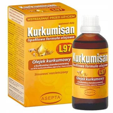 Kurkumisan L97 ulje kurkume s piperinom i kvercetinom 30 ml 1 kom.