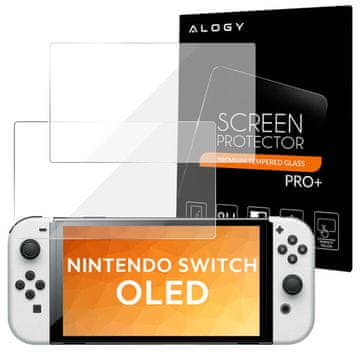 Zaštitno staklo od kaljenog stakla x2 9H za Nintendo Switch OLED