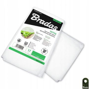 Bradas agrotekstil 160x1000 cm 17 g/m² AWW1716010