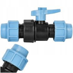 Kuglasti ventil od PE 40 mm za vodu PN16 UNIDELTA