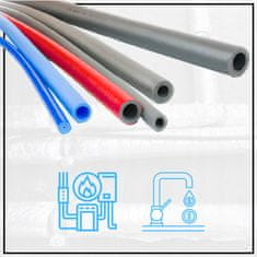 PEX IZOLACIJA ZA CIJEVI 20 mm 22/6 - Debela izolacija za cijevi - VISOKA KVALITETA - 10 m