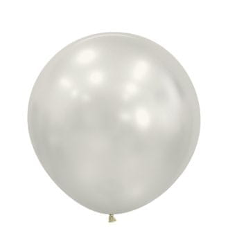 em svileni baloni od lateksa boje kamenica, bijeli, 60 cm, 1 kom.