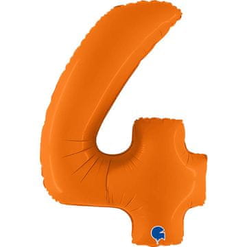 Grabo Folija balon broj 4, mat narančasti, 102 cm