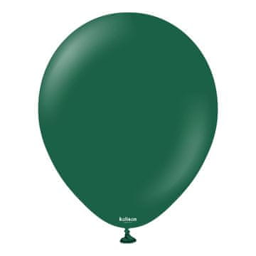 tamnozeleni lateks baloni, tamnozeleni 30 cm, 100 kom.