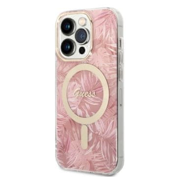Guess Guess Magsafe Komplet Za Iphone 14 Pro 6.1 Tvrda Futrola Jungle S Punjačem