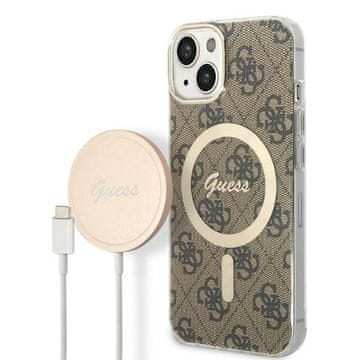 Guess MagSafe smeđa maskica za iPhone 14 Plus