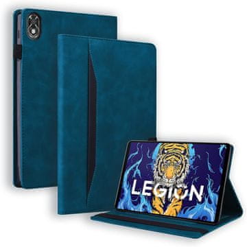 FUTROLA ZA Lenovo Legion Y700 2022 tamnoplava imitacija brušene kože s džepom