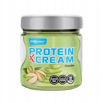 MaxSport PROTEINSKA KREMA OD PISTACIJA BEZ DODANOG ŠEĆERA, BEZ GLUTENA 200 g -
