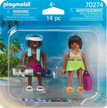 Playmobil 70274 Odmornici na plaži - 2 komada