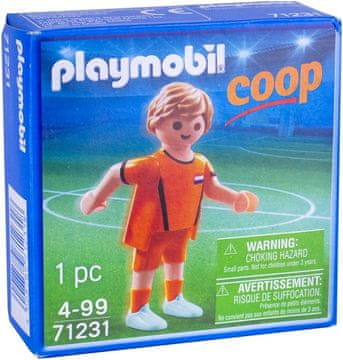 Playmobil 71231 Nogometaš Orange Coop