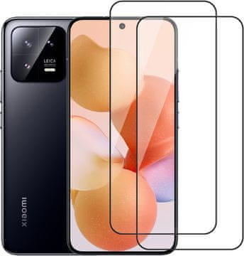 2x 9H kaljeno staklo ZA Xiaomi 13, jako, tvrdo, izdržljivo, otporno