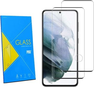 2x kaljeno staklo ZA Samsung Galaxy S21+ jako izdržljivo 9H SM-G996